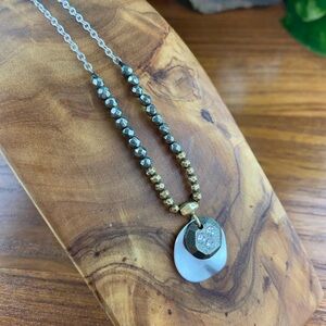 Silpada Earn Your Stripes Necklace